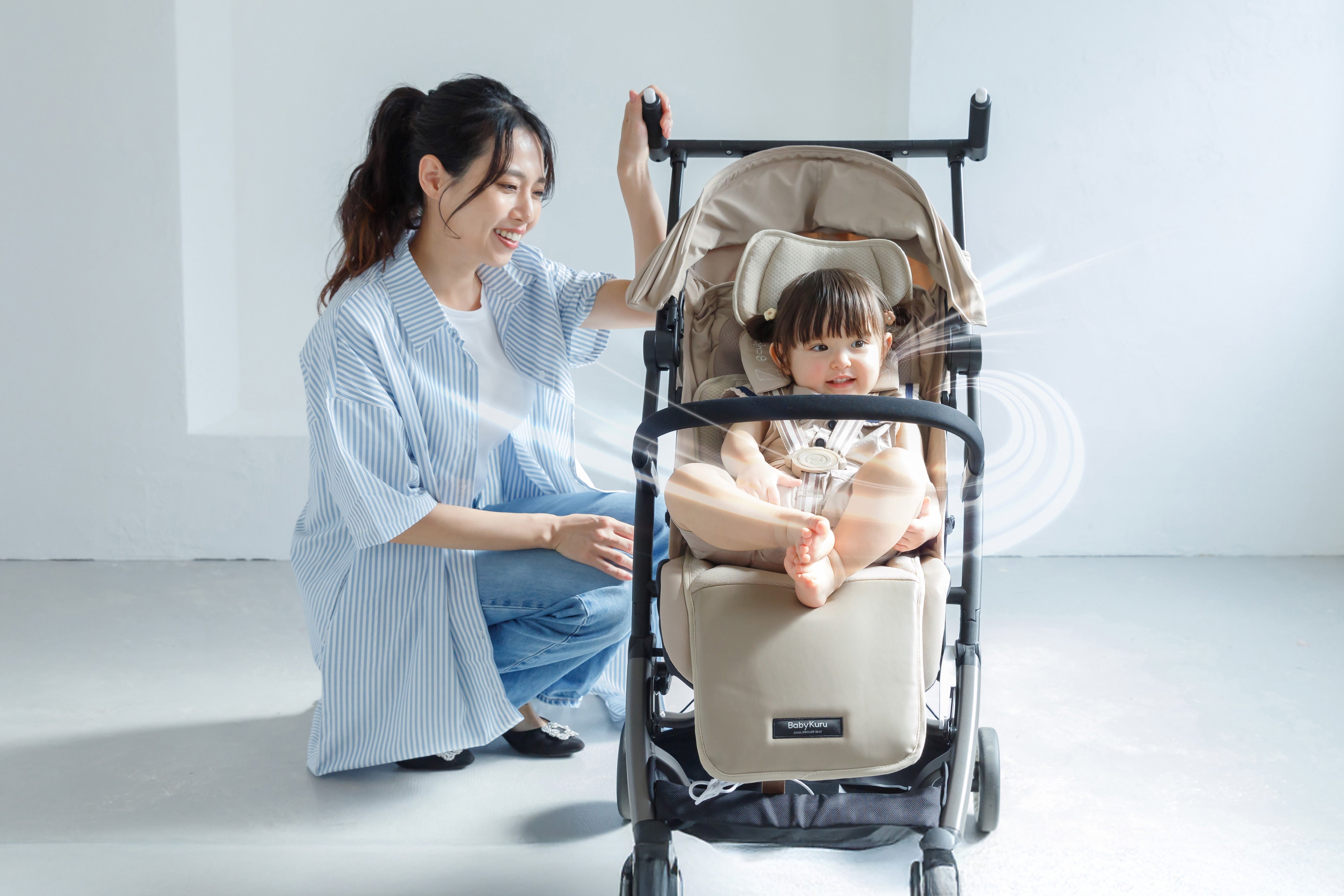 【新品未使用】 BabyKuru べびくるクール2 チェリーベージュ Amazon.co.jp: 【正規品】BabyKuru べびくるクール2 2025年新