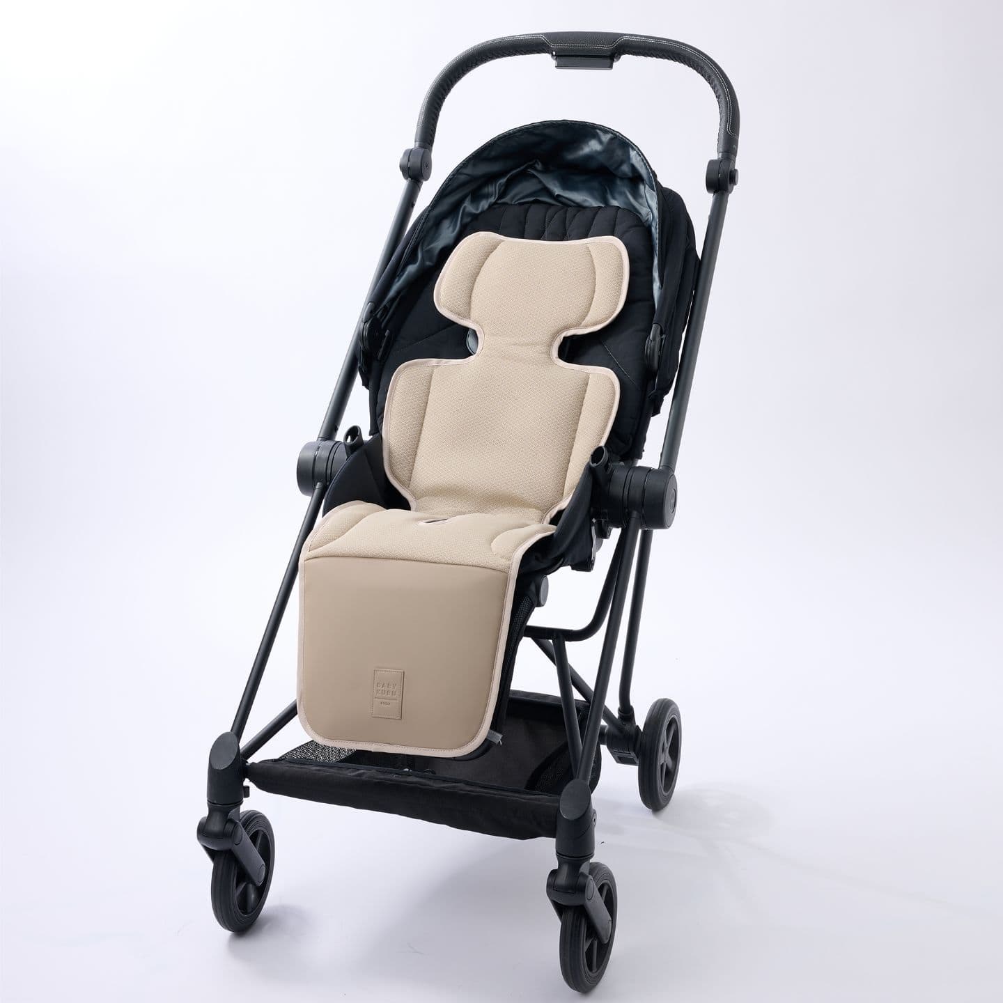 BabyKuru べびくるクール3 サマーブラウン 新品未使用 BABYKURU 公式 ベビーカーシート 夏 シートのみ ファン 足元防水 正規