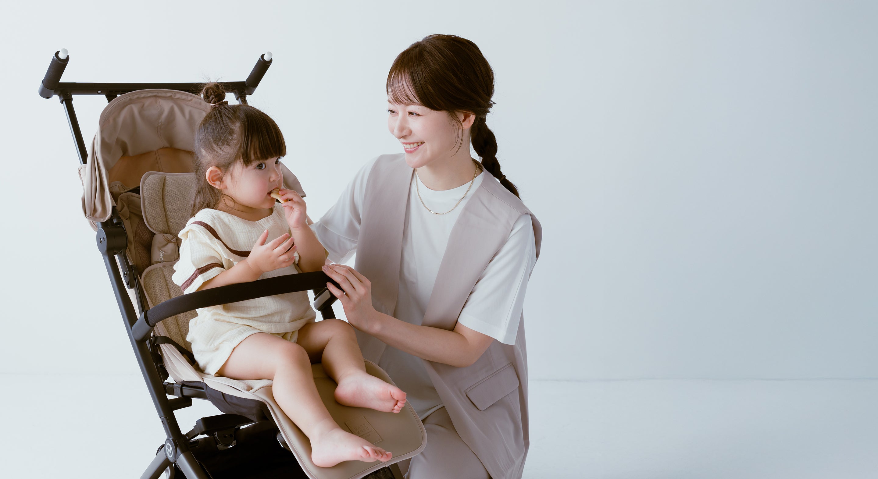 公式】BABYKURU® - ファン付きベビーカーシート「べびくるクール3
