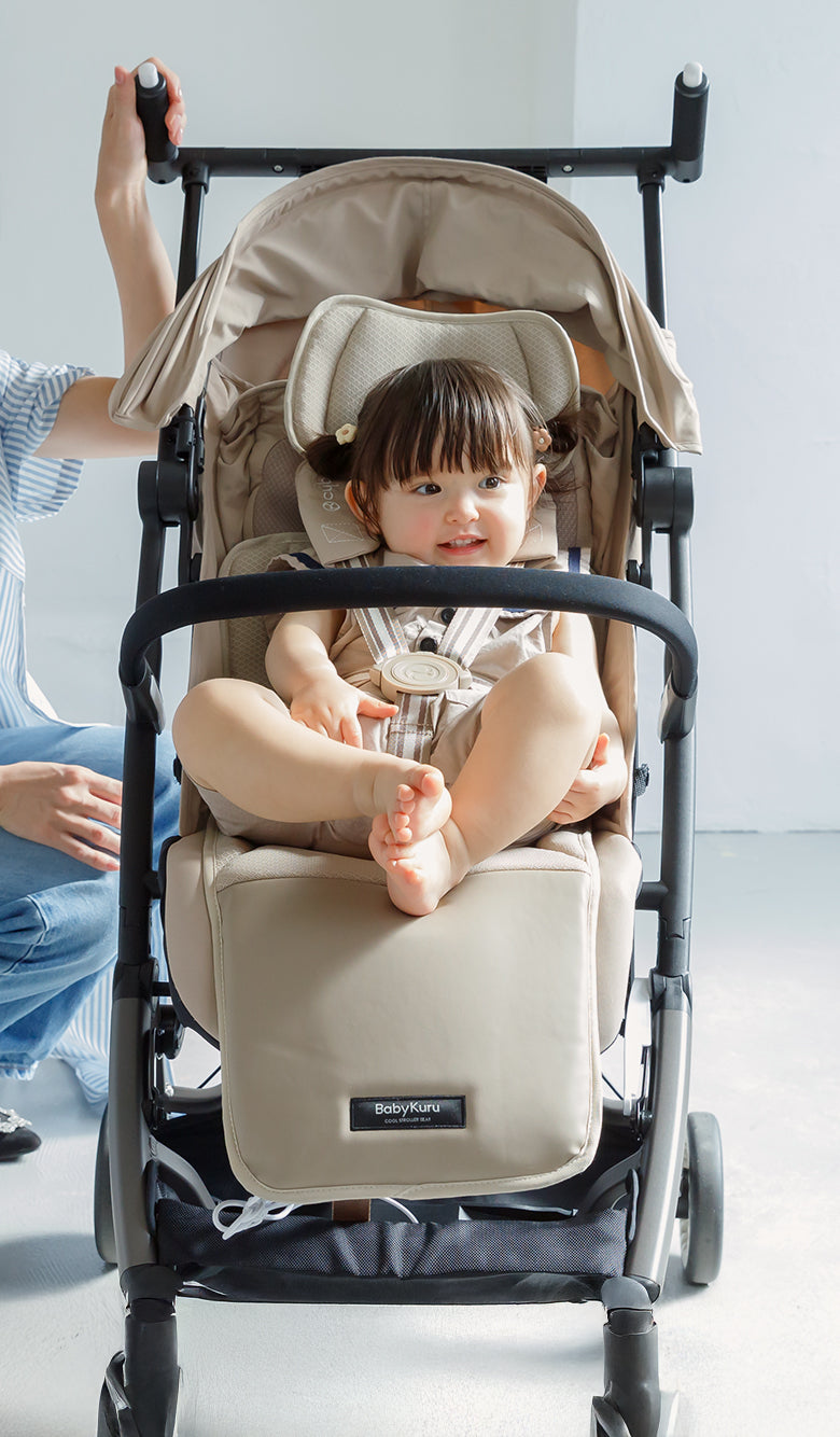 公式】BABYKURU® - ファン付きベビーカーシート「べびくるクール3」3/4